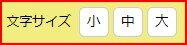 PC画面の文字サイズ変更画面の画像